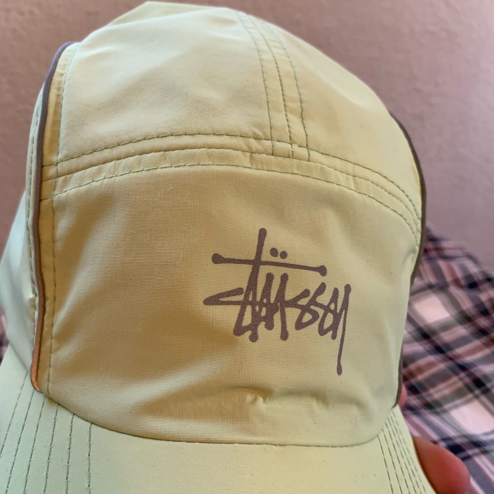 Stussy reflective 5-panel baseball hat
